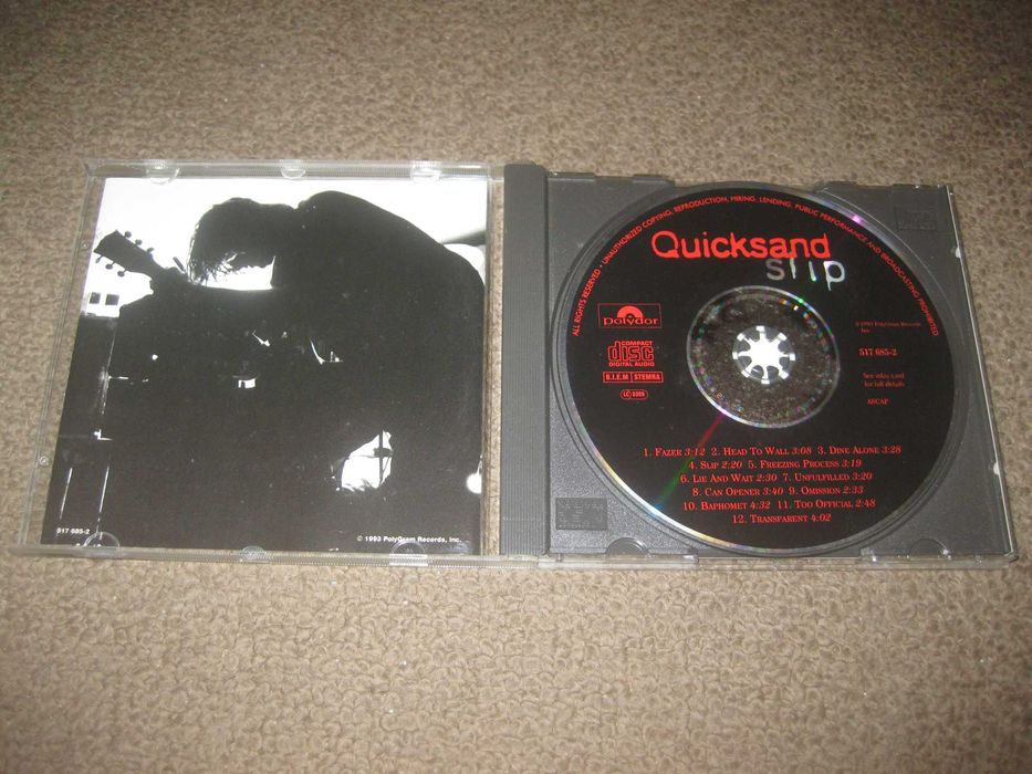 CD dos Quicksand "Slip" Raro!