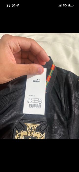 Camisola de Futebol Adulto Portugal Edição Especial Eusébio