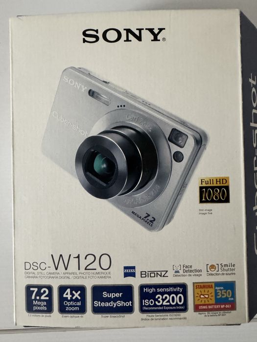 цифровий фотоаппарат Sony Cyber-shot DSC-W120.