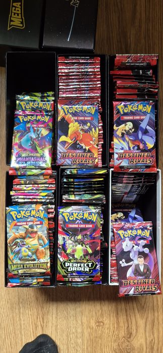 Kolekcja kart pokemon TCG nowe booster