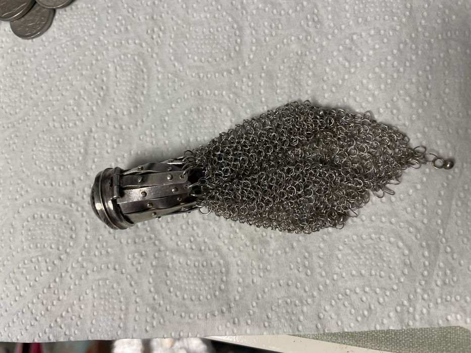 Porta moedas em prata