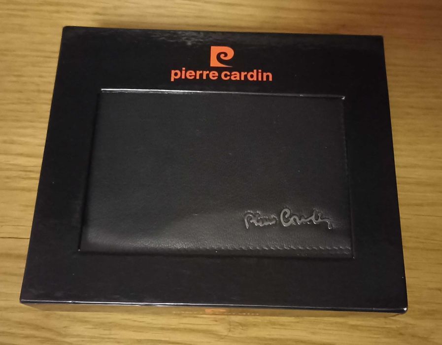 Duży Portfel Męski Pierre Cardin - czarny - nowy