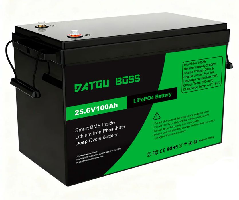 Datouboss 24V 100A батарея