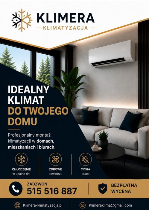 Montaż klimatyzacji Czeladź, Sosnowiec, Będzin, Dąbrowa Górnicza, Katowice