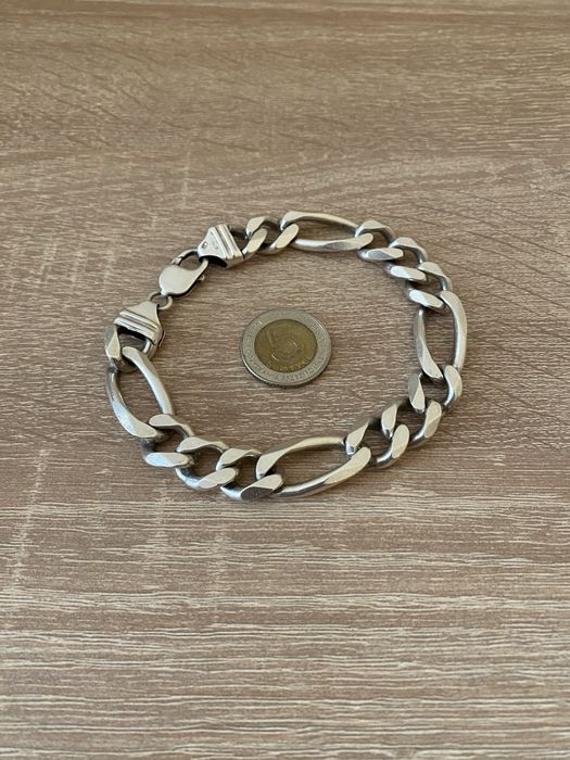 Srebna bransoletka męska