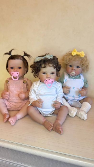 Реборн дівчинка реалістична 3Dшкіра Reborn лялька пупс кукла baby born