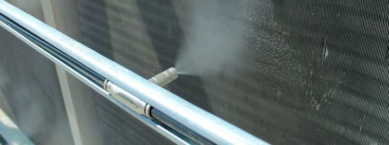 Кондиціювання ( охолодження туманом) , вентиляція