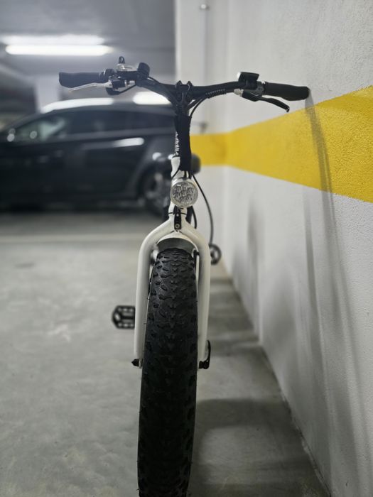 Bicicleta elétrica EcoXtrem Fat Bike 20” – bateria removível, autonomi