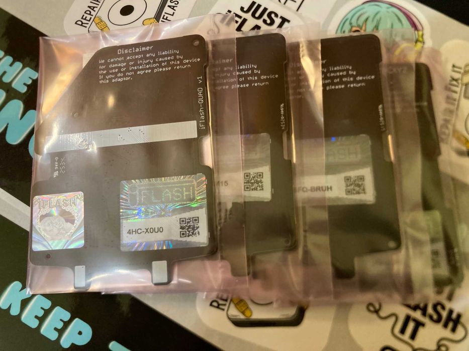 Адаптер MicroSD iFlash Quad 2025 для iPod Classic 3/4/5/5.5/6/7/7.5