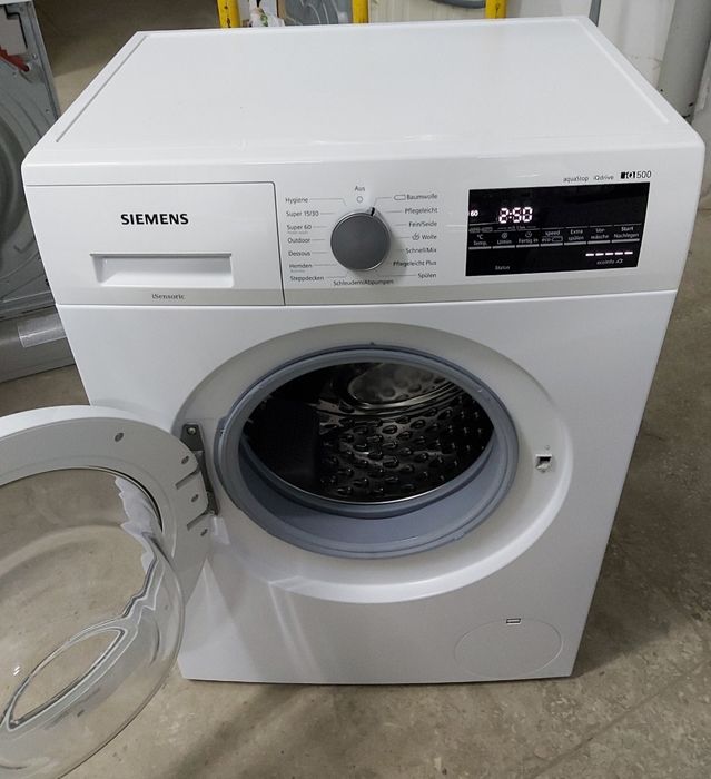 Вузька пралка пральна машина 44 см Сіменс Siemens iQ500 WS12T46E стиральная машина Сименс б/у