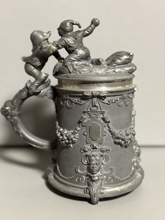 Колекційний кухоль Lichtinger 1871р. з сюжетом Франко-Пруської війни