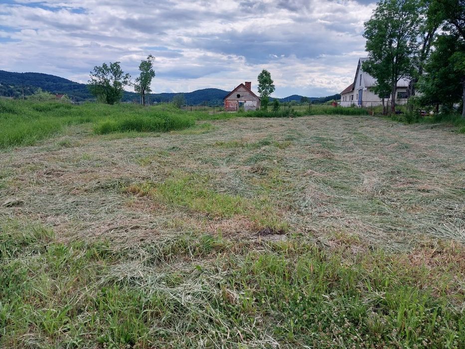 Działka inwestycyjna 49ar prY DW 977 w tym 17arow pod usługę - Widok 6