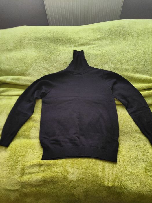 Lancerto golf sweter męski rozmiar M czarny 100 bawełna