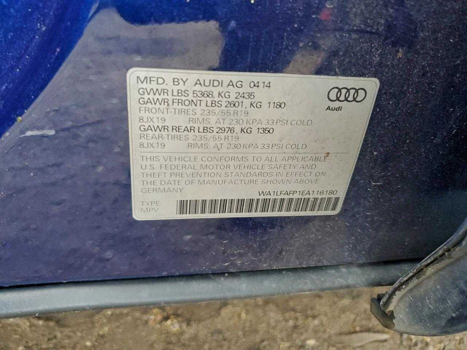 Audi Q5 Premium Plus 2014