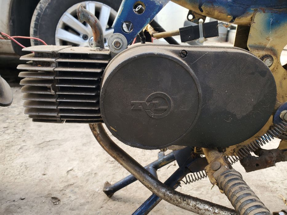 Ретро старинный редкий мопед РИГА Стелла Рига мини Мини мокик ZVL ЯВА ...