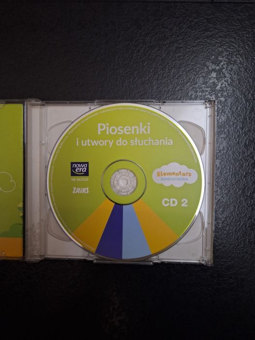 Zestaw płyt cd dla dzieci przedszkole