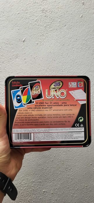 Uno (Edição Limitada 35 anos x2 baralhos)