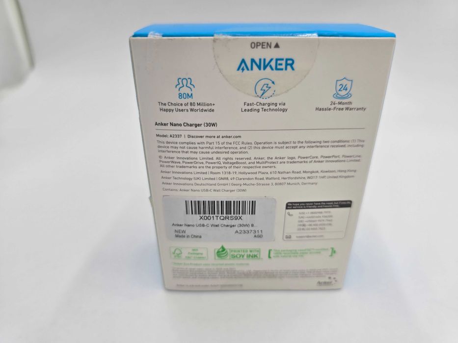 Ładowarka Sieciowa Uniwersalna ANKER A2337 30W USB-C