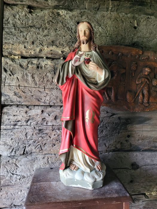 Duża figura Pan Jezus 64 cm Najświętsze Serce