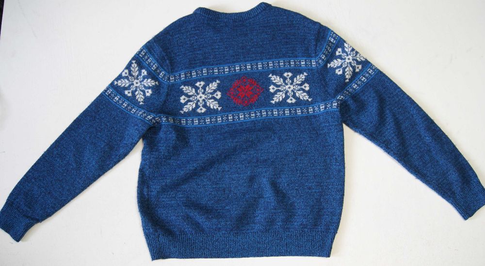 LANDS'END ROZ.M  piękny sweter męski jak nowy