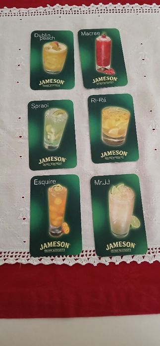 Cartas Jameson- Irish Whiskey