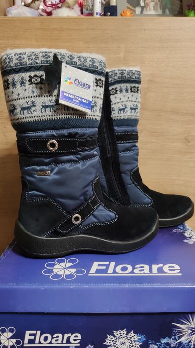 Зимові Чоботи Сапоги Floare  37,5 нові