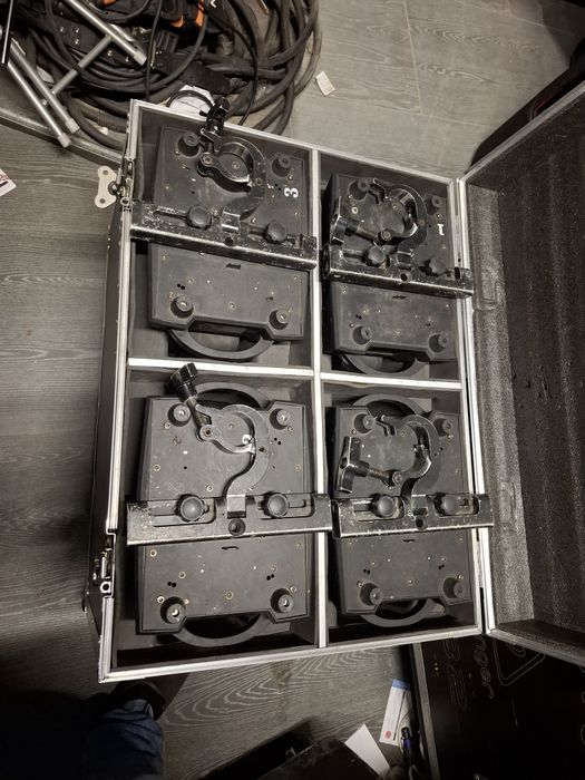 Głowy wash zoom ringi Pgled 36x15w