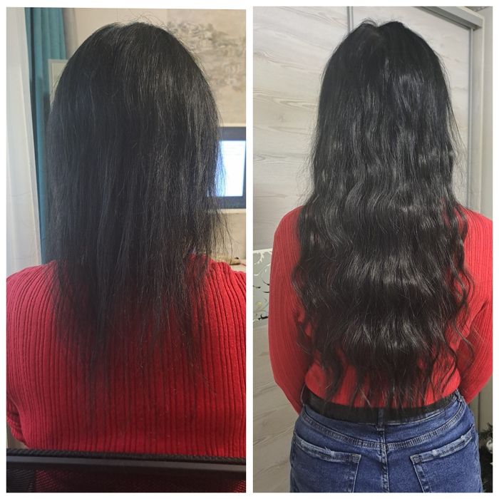 нарощування волосся біопротеїнове нарощення