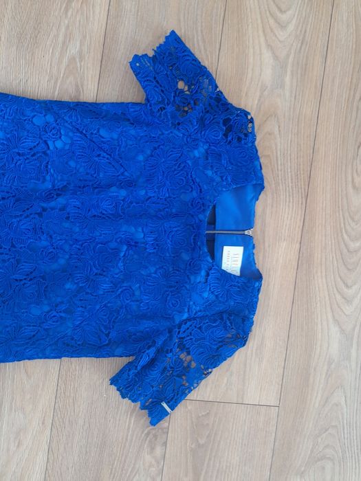 Nowa chabrowe sukienka Simple- xs/s