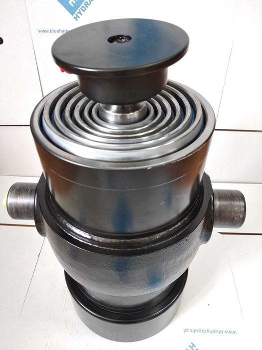 Siłownik Hydrauliczny Podskrzyniow  5 sekcji 1200 mm wysuwu , komplet
