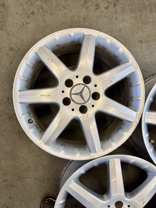 Оригинальные диски mercedes r17 5x112 et54 7j 4шт