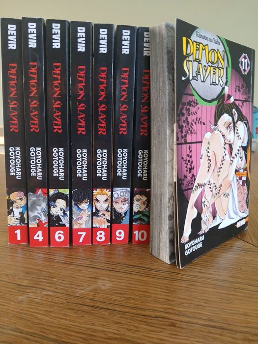 Mangas demon slayer ( 1 ao 11)- 7€ cada