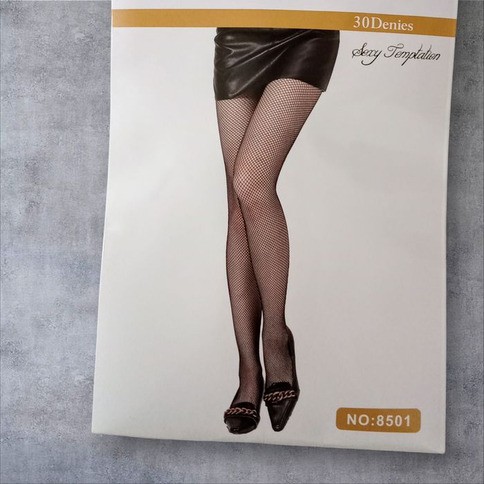 Sexi rajstopy z drobnej siateczki