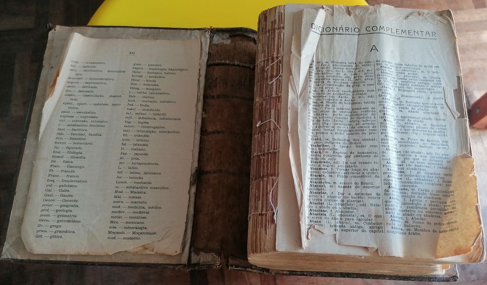 Dicionário de 1938 da 'Editora Educação Nacional'-Porto'
