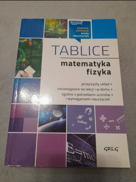 Książka Tablice matematyka i fizyka