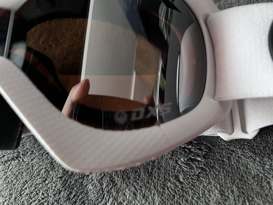 Gogle  snowboardowe DRAGON -  Matte white+ gratis szybka na wymianę