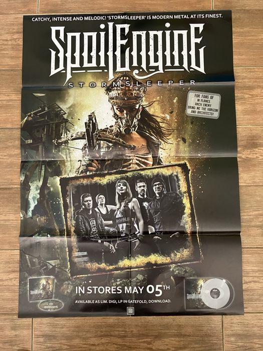 Poster Spoil Engine - Stormsleeper - Original Nuclear Blast