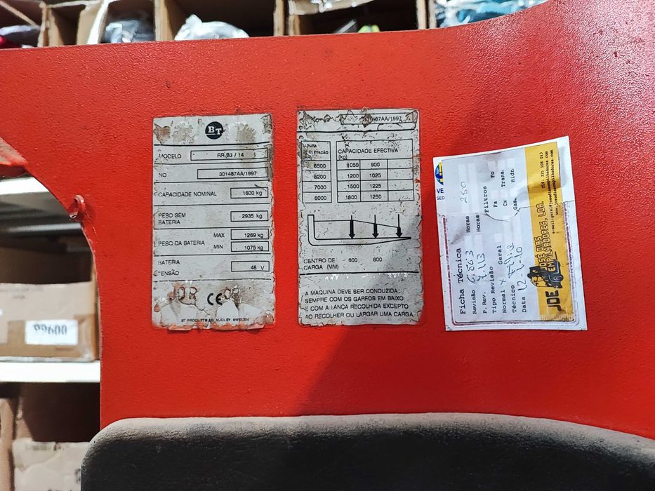 Empilhador Mod RR B3/14