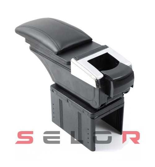 Подлокотник универсальный черный ,пепельница,подстаканник