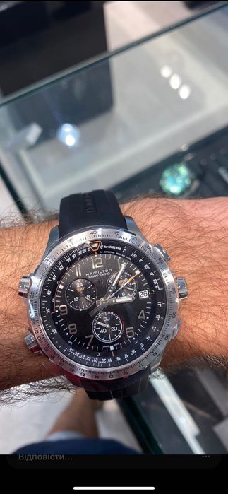 Годинник Hamilton Khaki Aviation X-WIND  H77912335