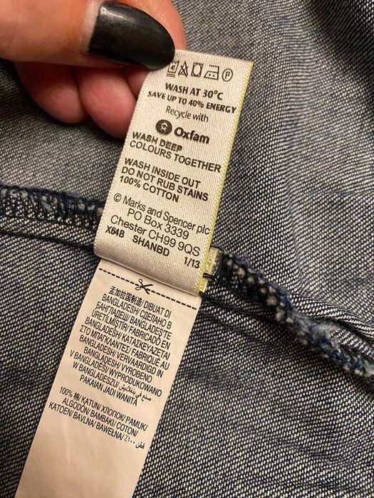 Jeansy typu mom R. 48