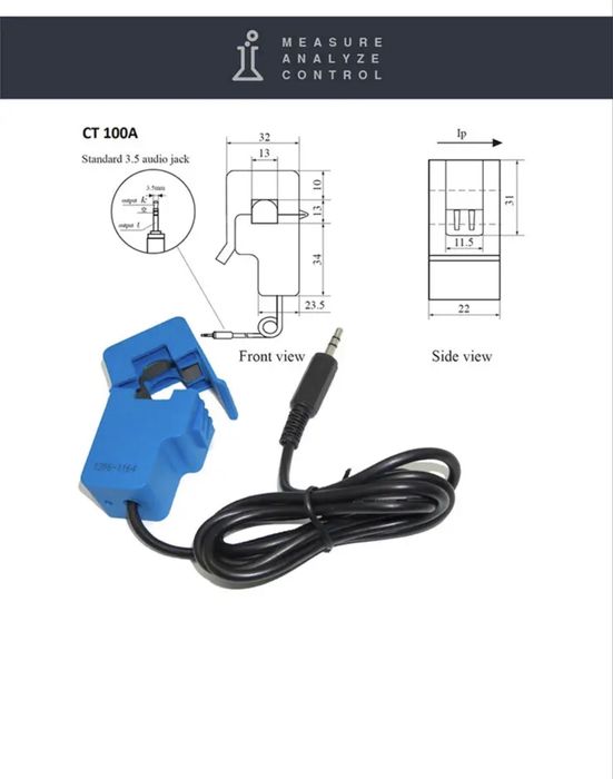 Smart maic d103 умный счетчик с реверсом 100А wifi