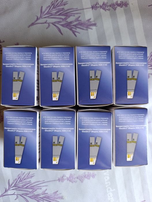Тест смужки Gluco Dr.S