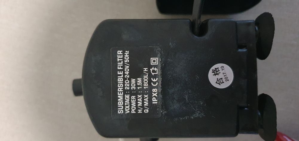 Filtro interno para aquário 1800l /h