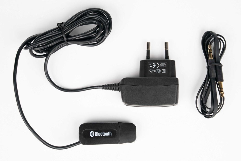 Bluetooth адаптер AUX 3.5мм USB аудіо ресивер безпровідний блютуз з БЖ