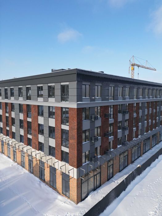 Cвітла однокімнатна 40 кв.м., ЖК Kvartal Soborna , двір без машин