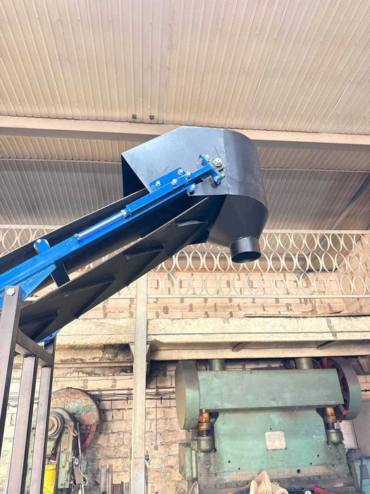 Стрічковий конвеєр | Шевронна стрічка | З бункером | На колесах