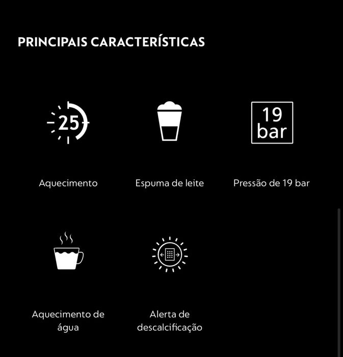 Máquina cafe Creatista Pro Nespresso