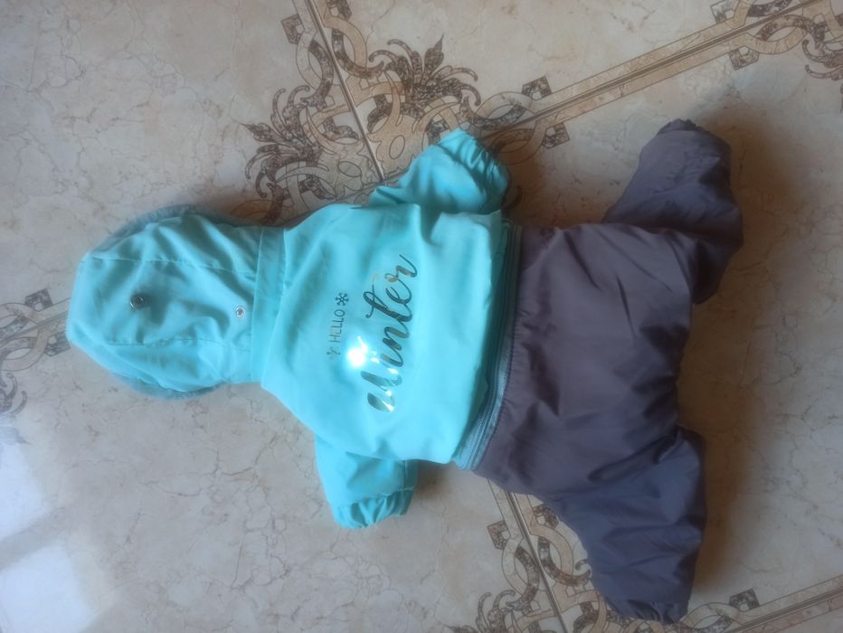 Зимовий комбінезон для собаки,розмір М