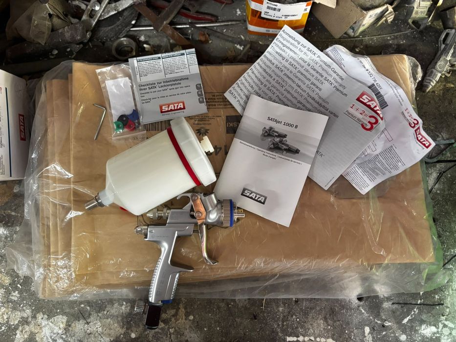 Pistola de Pintura SATAjet 1000 B RP (Nova na Caixa) - Bico 4.0